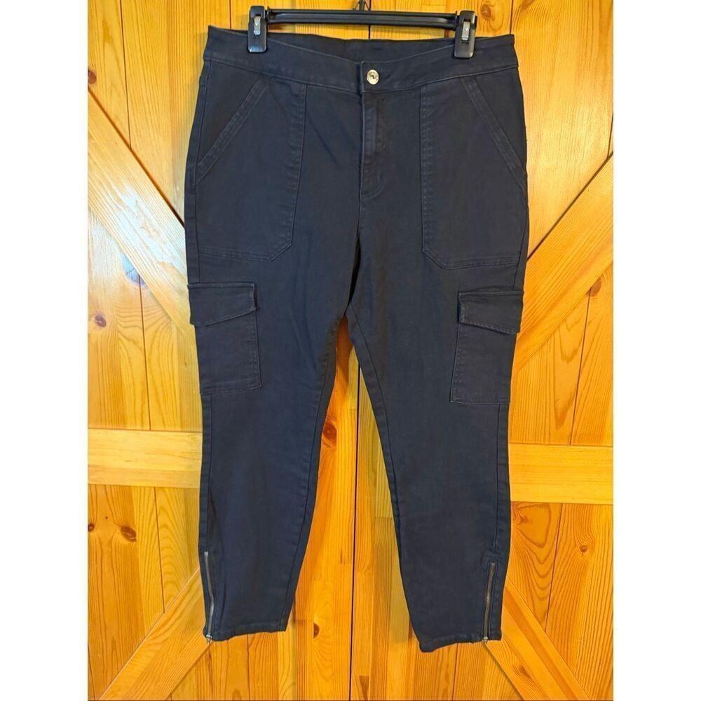 Banana Republic Women’s Sloan Straight Dark Wash Denim Capri Pants Size 4L (7290